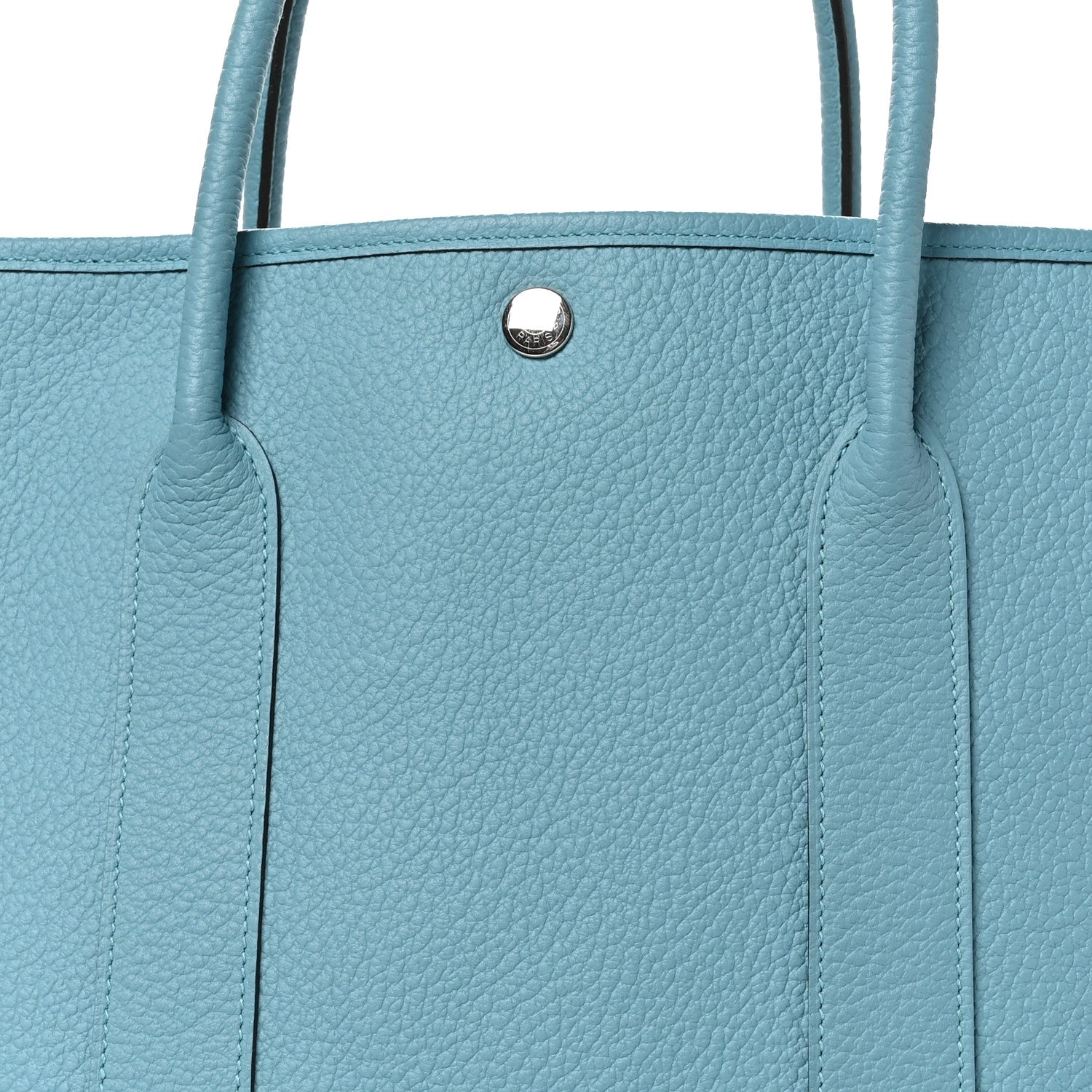 Hermes Vache Country Garden Party 36 MM Bleu Saint Cyr 8 of 10