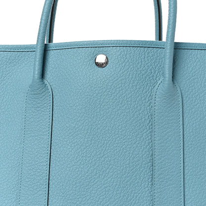 Hermes Vache Country Garden Party 36 MM Bleu Saint Cyr 8 of 10