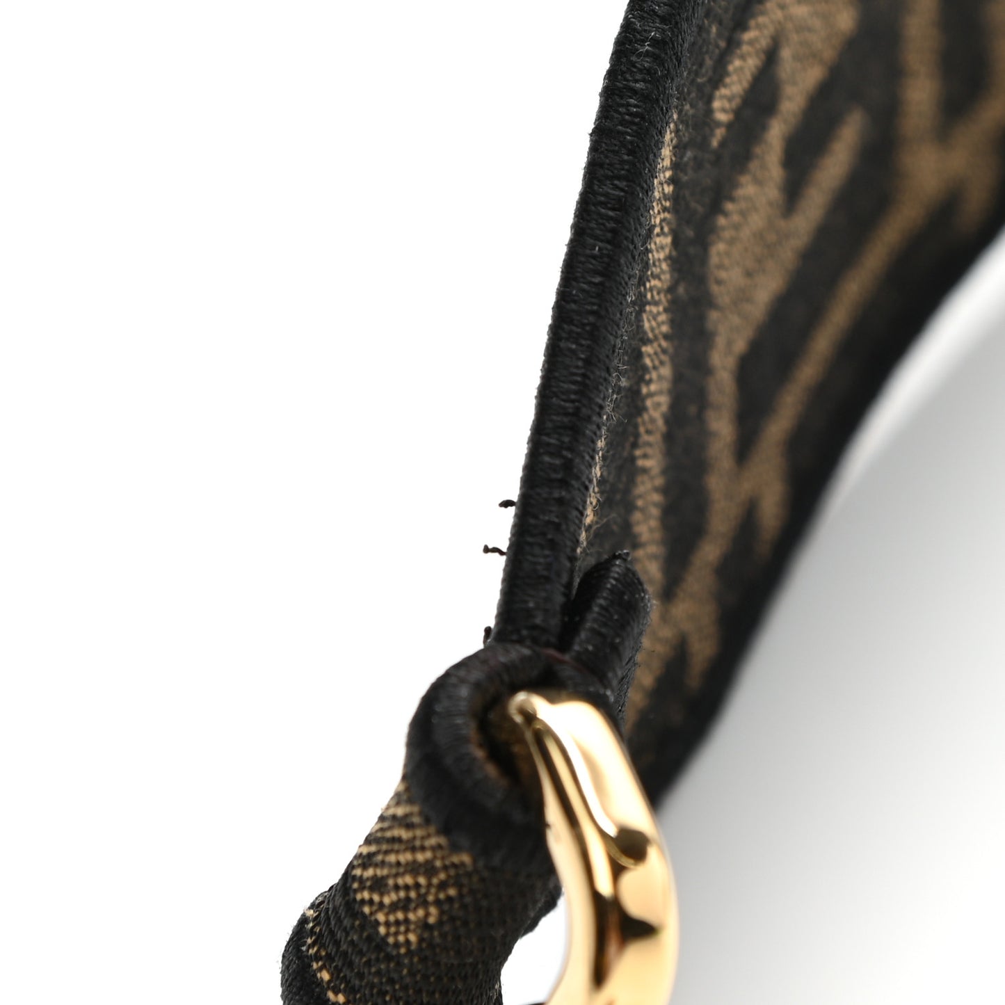 Fabric Jacquard FF 1974 Floral Embroidered Strap You Tobacco Moro Multicolor