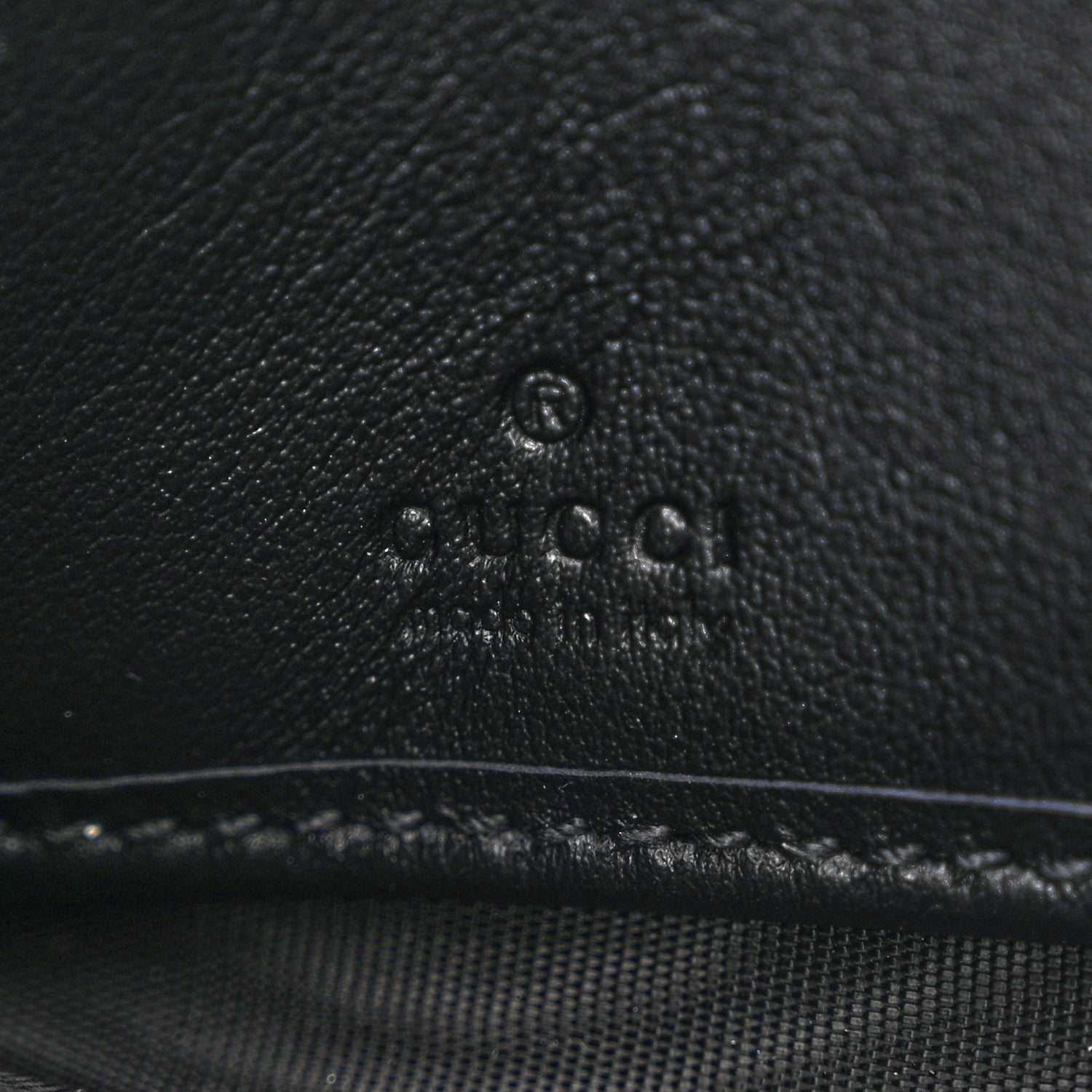Gucci Calfskin Matelasse GG Marmont Zip Around Wallet Black 6 of 10