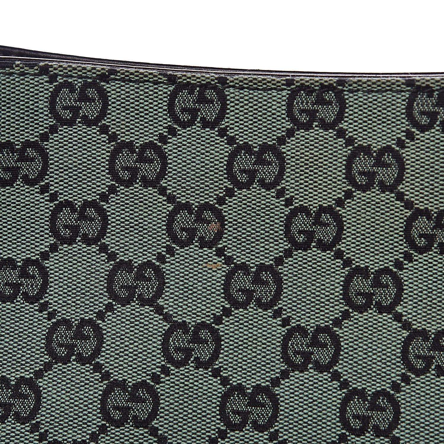 Gucci Monogram Signature Hobo Shoulder Bag Green 14 of 16