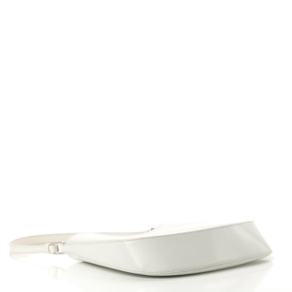 Prada Spazzolato Cleo Shoulder Bag White 4 of 10