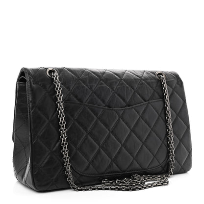 Chanel Aged Calfskin Quilted 2.55 Reissue 227 Flap Black 3 of 12