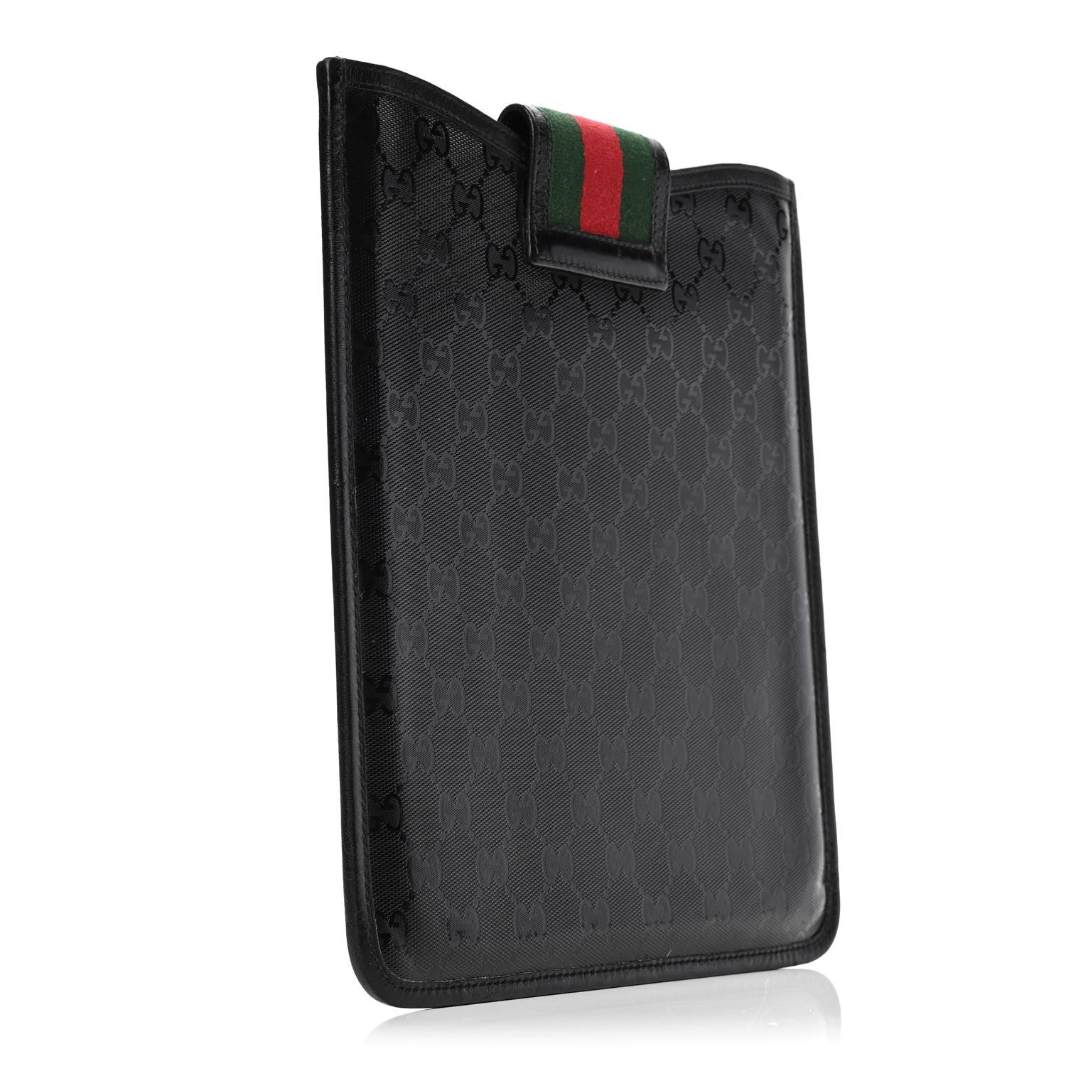 Gucci Imprime Monogram Web 500 iPad Case Black 2 of 4