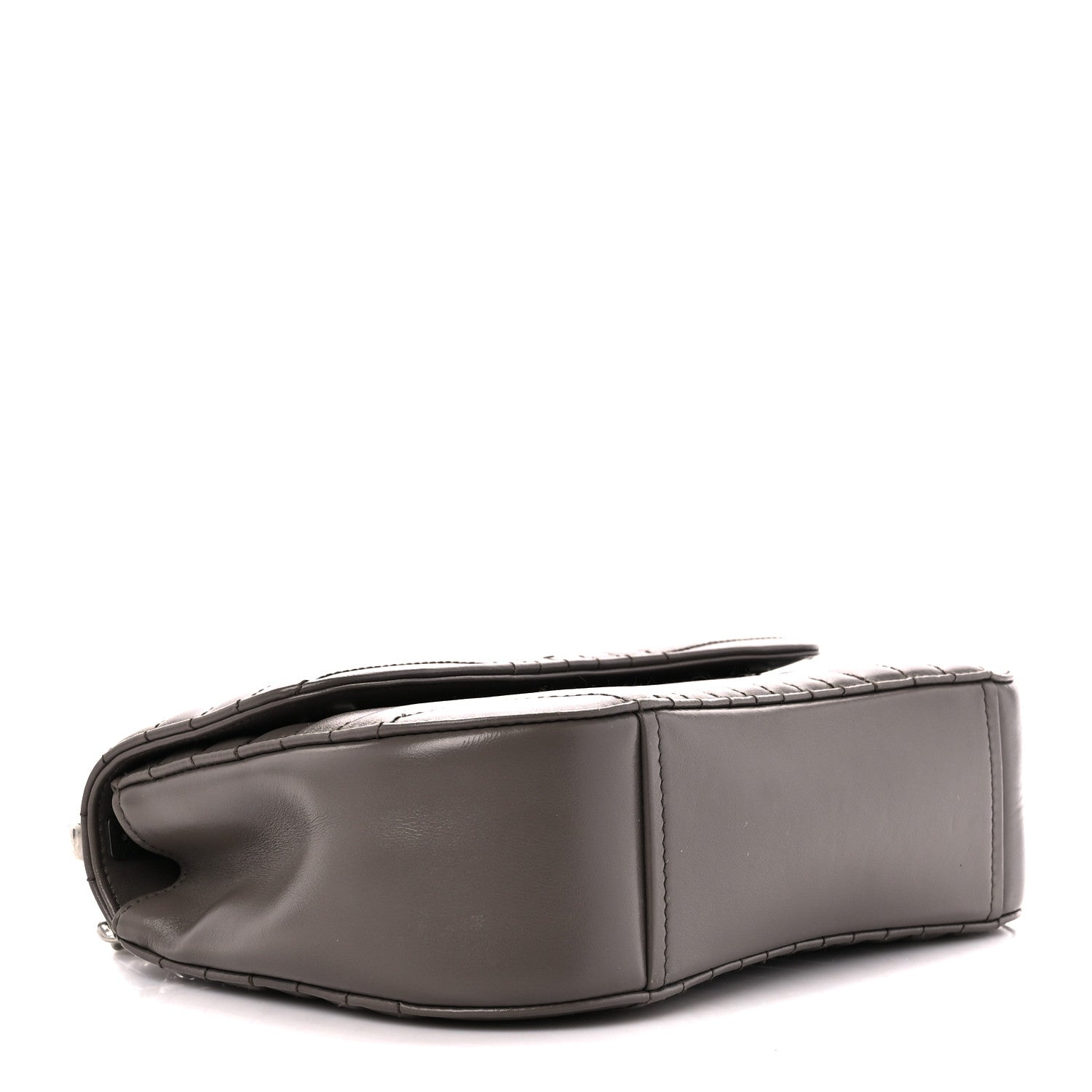 Prada Soft Calfskin Impunture Diagramme Small Sidonie Chain Crossbody Bag Bambu 4 of 9