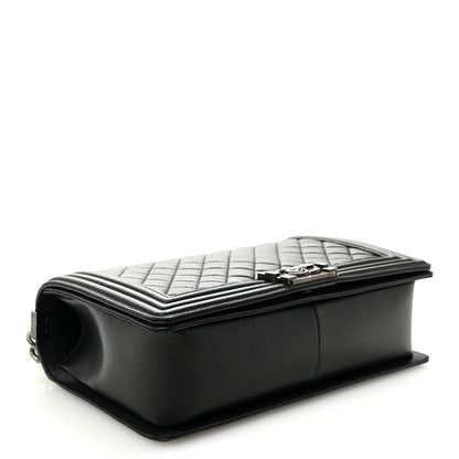 Chanel Caviar Quilted New Medium Boy Flap Black 4 of 10