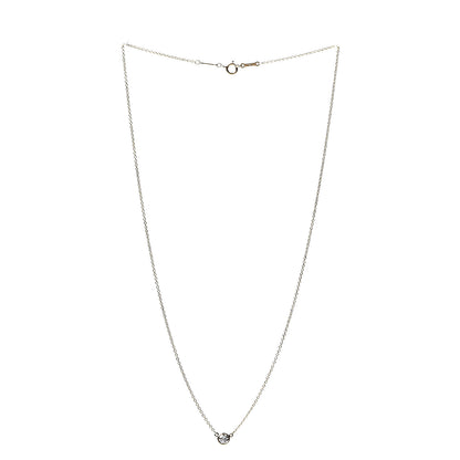 Tiffany 18K Yellow Gold Diamond .19ct Elsa Peretti Diamonds by the Yard Pendant Necklace 2 of 5