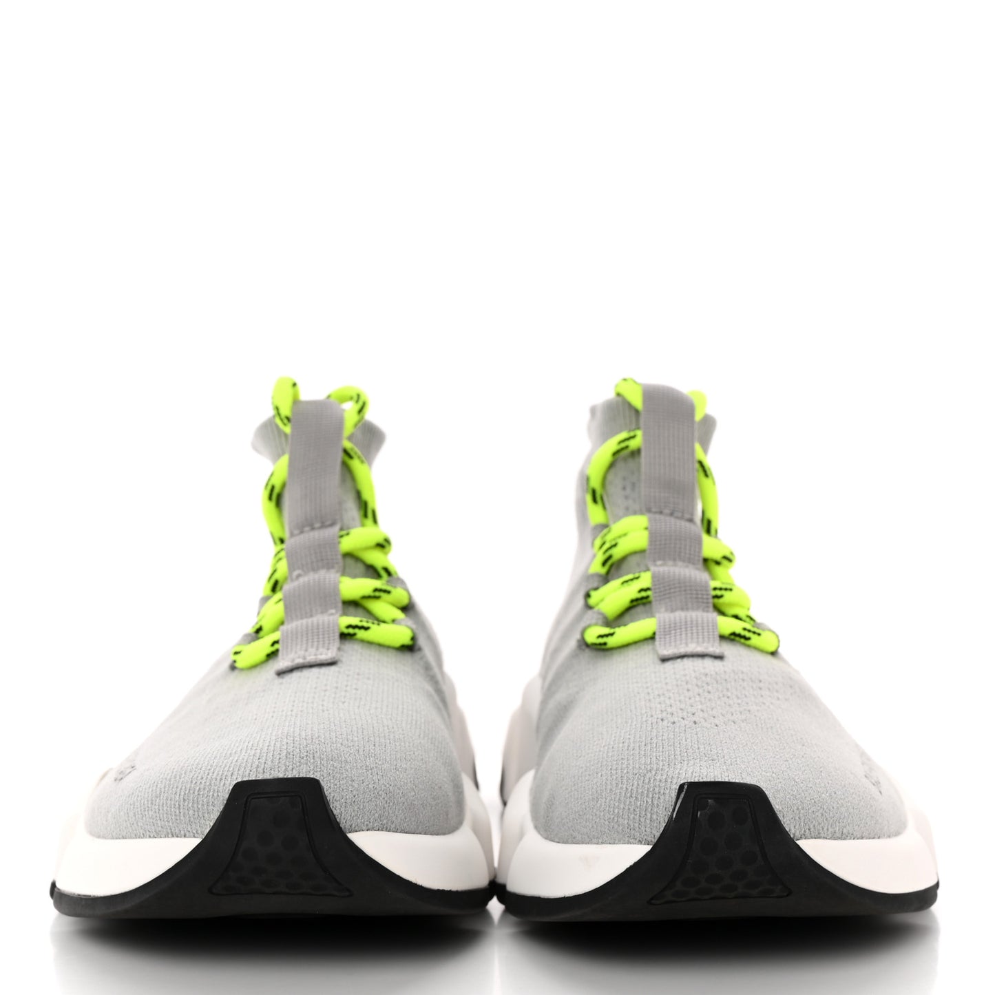 Sweatshirt Knit Womens Speed Lace Up Sneakers 37 Gris