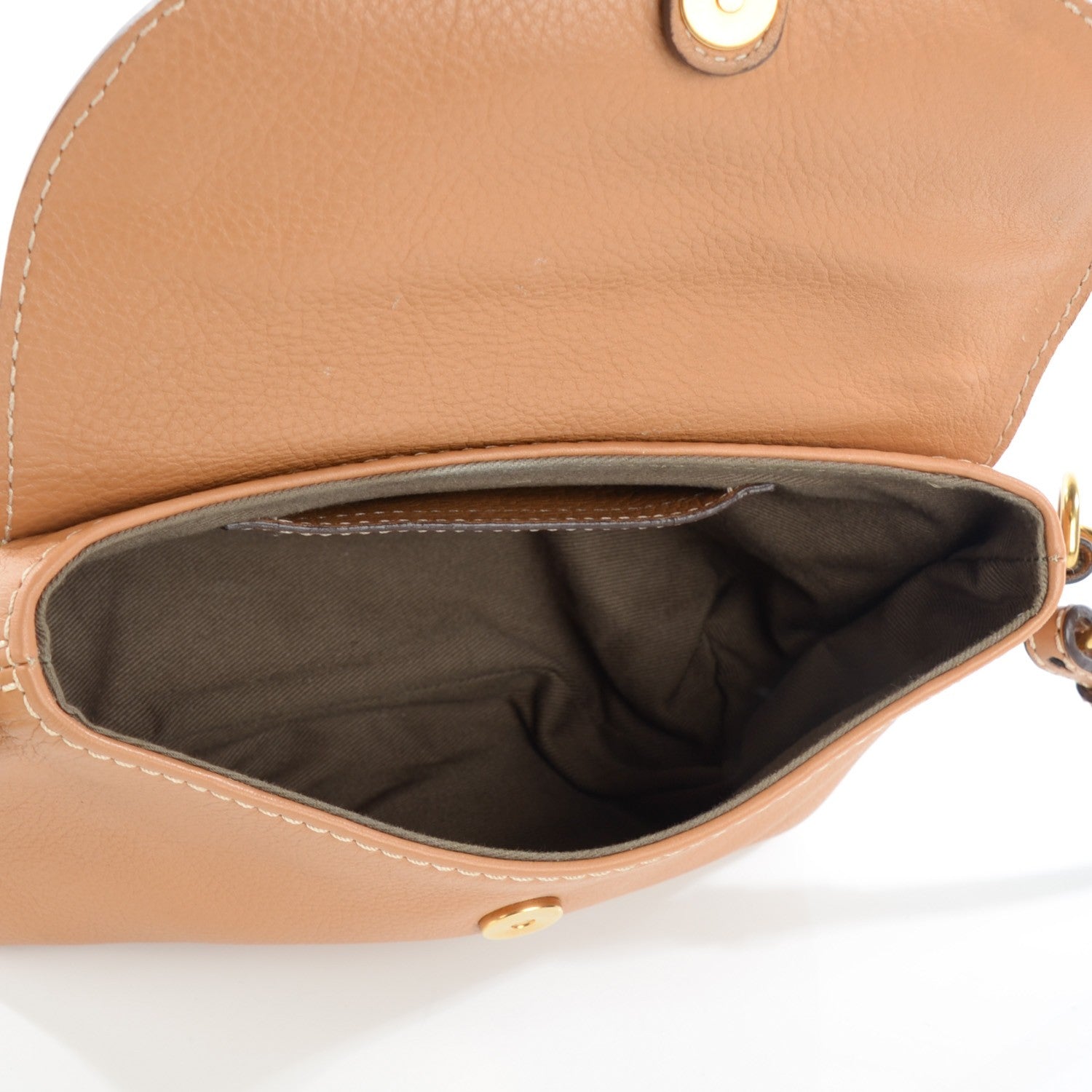 Chloe Calfskin Small Marcie Crossbody Bag Ochre 5 of 8