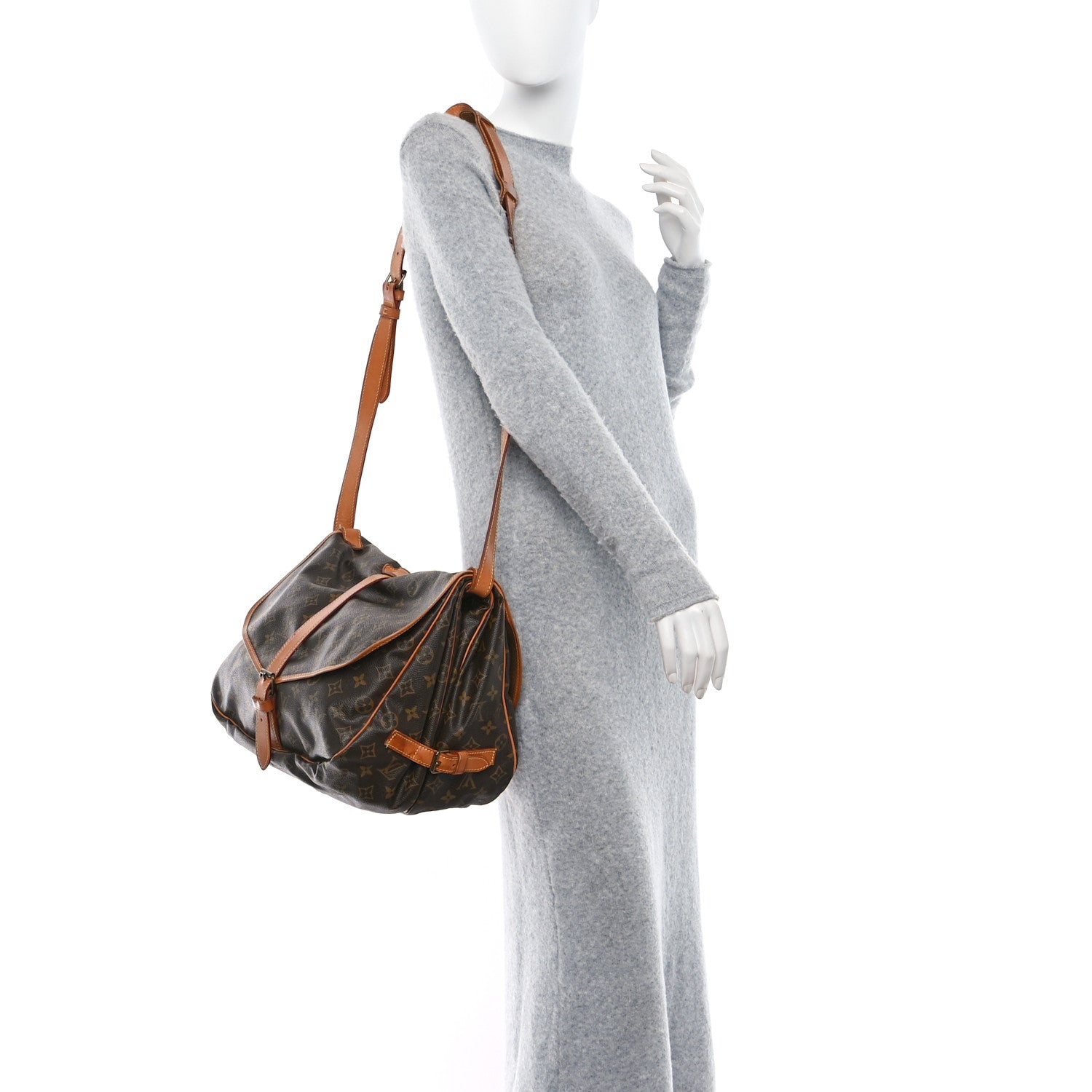 Louis Vuitton Monogram Saumur 35 2 of 16