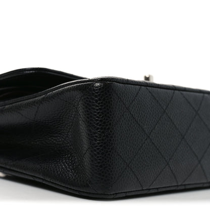 Chanel Caviar Quilted Small Double Flap Black 9 of 11