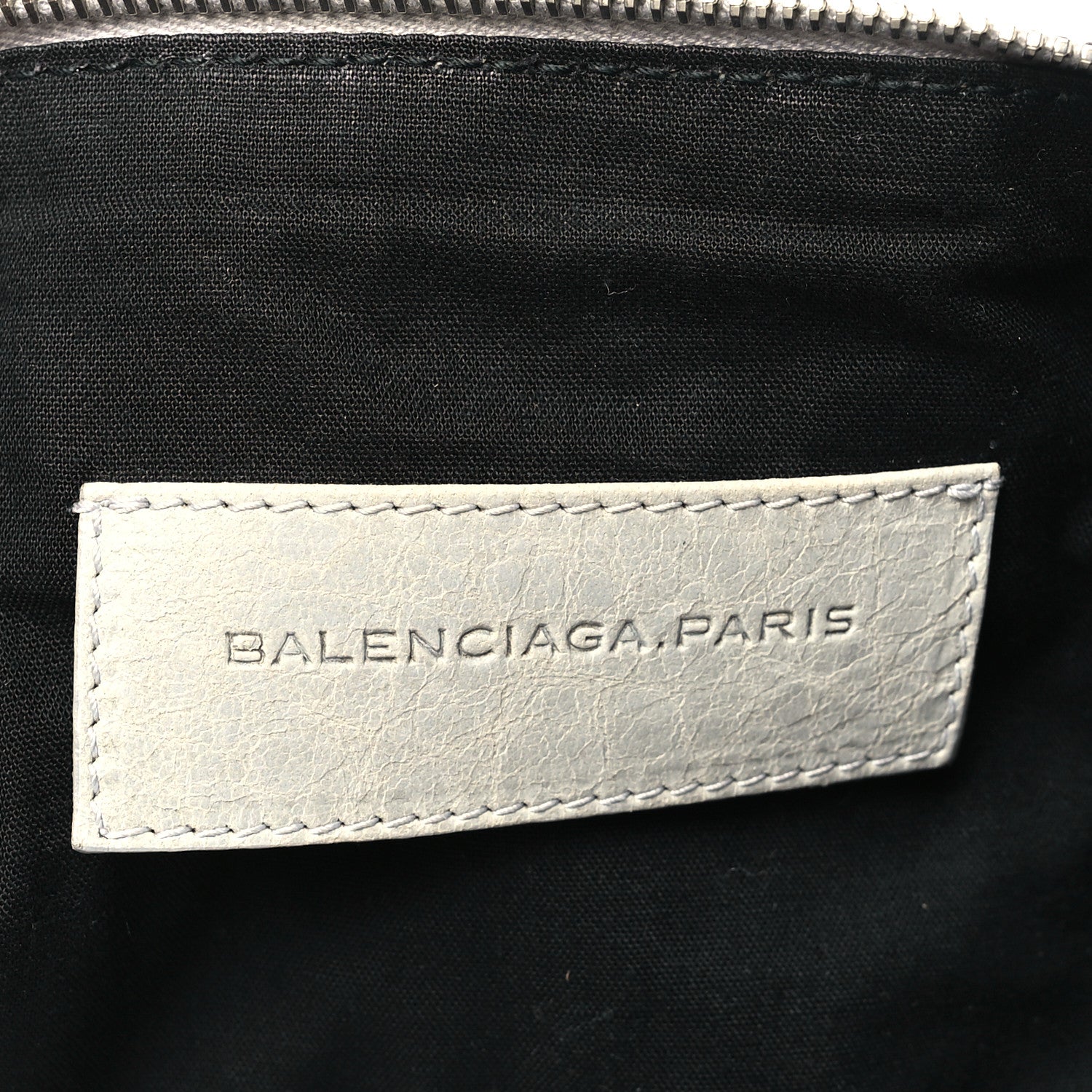 Balenciaga Agneau Classic Hardware Large Square Tote Gris Ciment 6 of 13