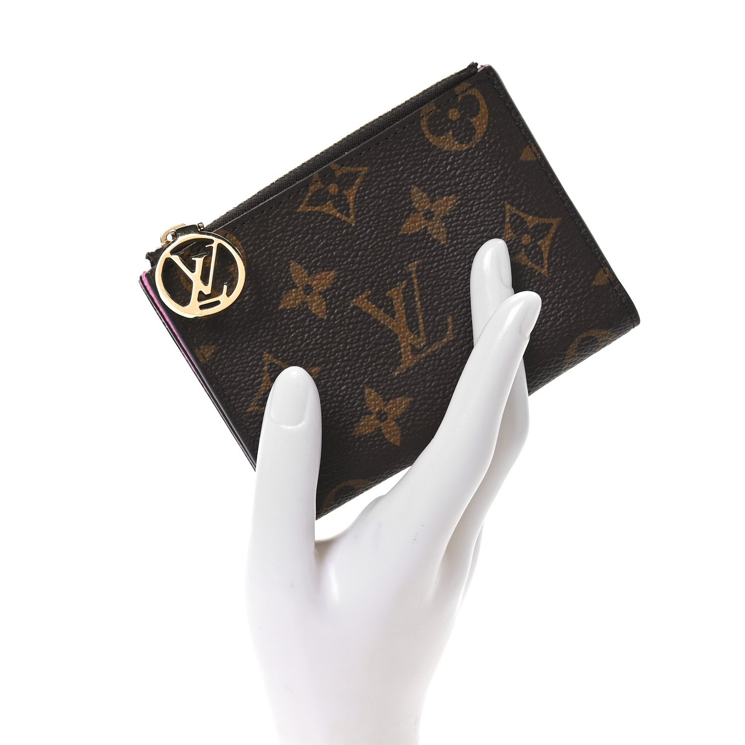 Louis Vuitton Monogram Lisa Wallet Rose Lollipop 2 of 8