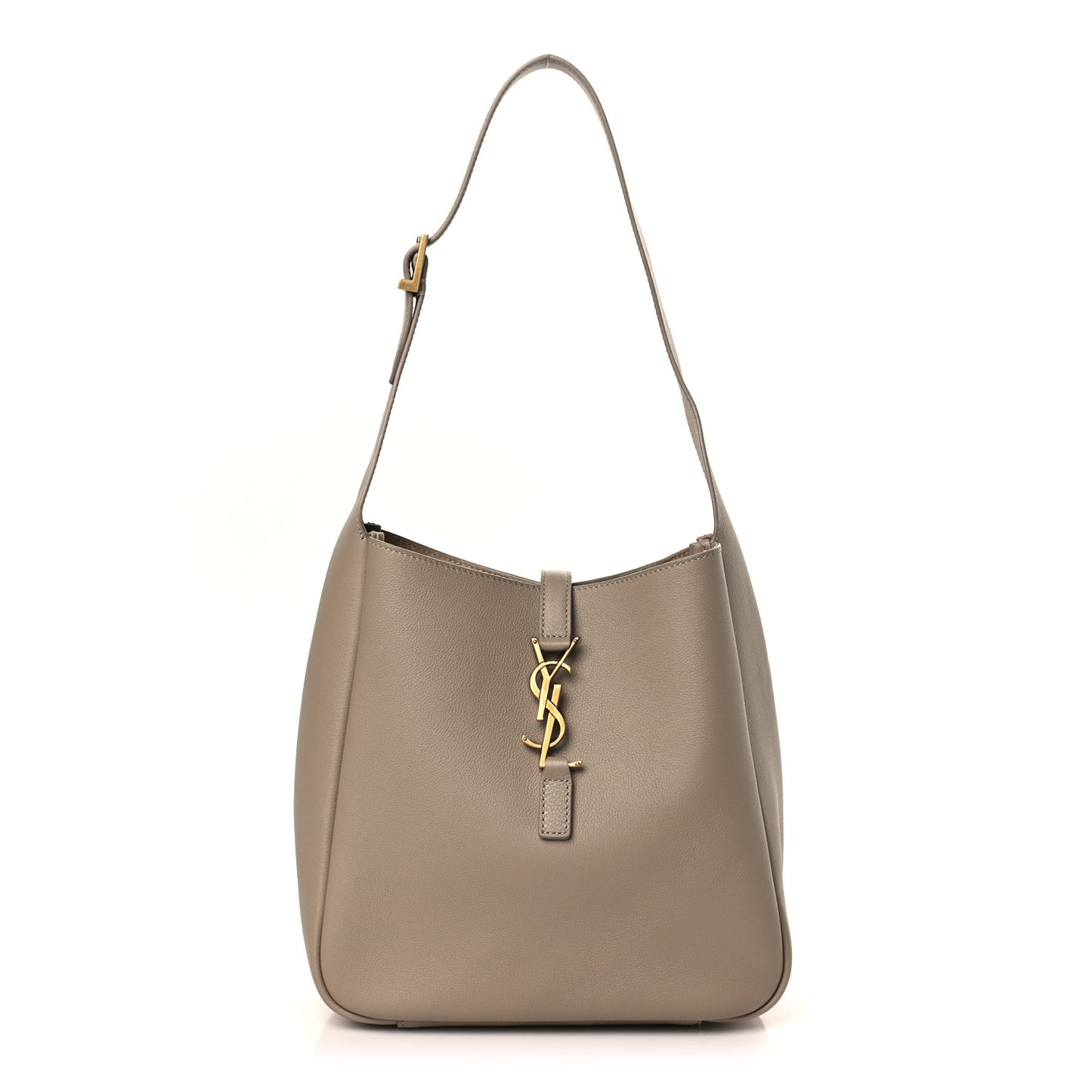 Smooth Calfskin Small Le 5 A 7 Soft Hobo Dusty Grey