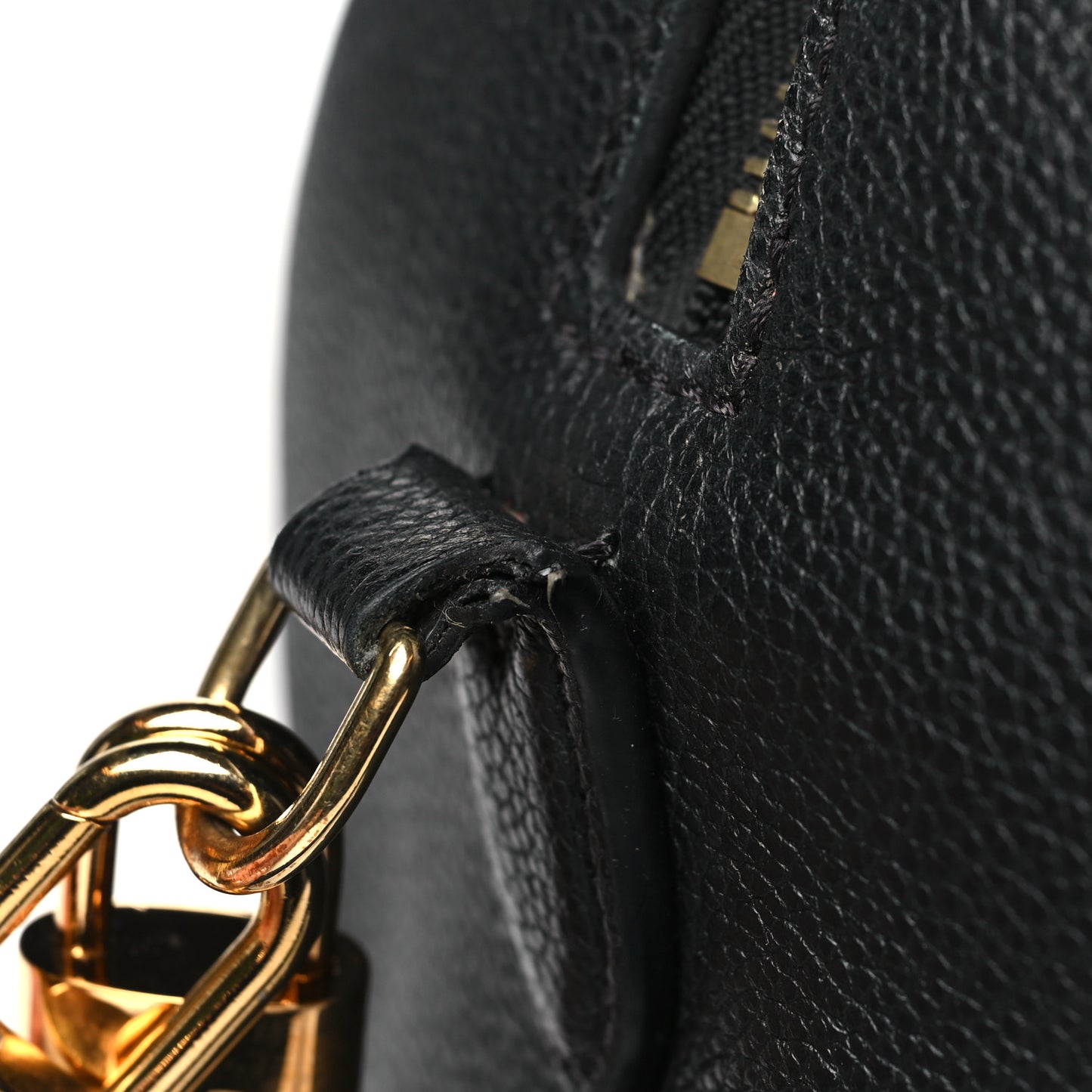 Empreinte Monogram Giant Speedy Bandouliere 25 Black Beige