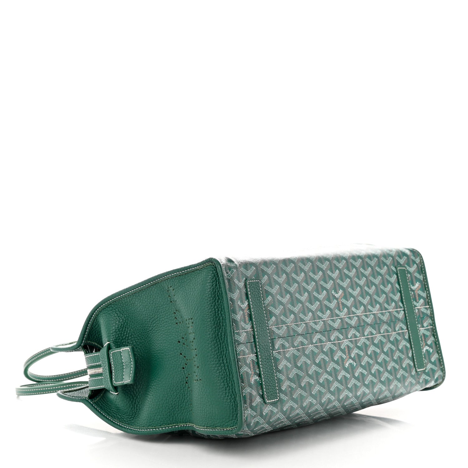 Goyard Goyardine Sac Hardy Pet Carrier PM Green 5 of 11