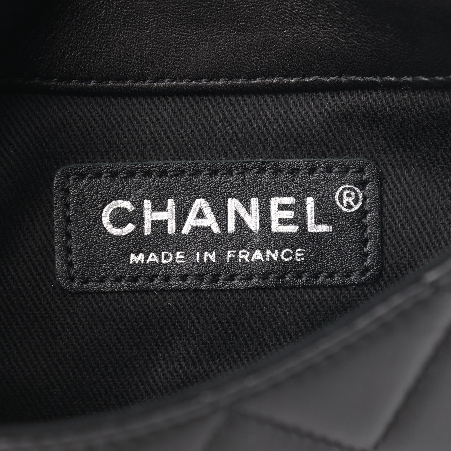 Chanel Lambskin Quilted Double Sided Wallet On Chain WOC Black 7 of 15
