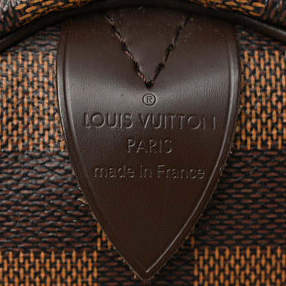 Louis Vuitton Damier Ebene Speedy 30 6 of 10