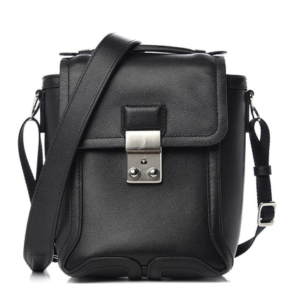 3.1 Phillip Lim 3.1 Embossed Grain Calfskin Pashli Camera Shoulder Bag Black 1 of 11
