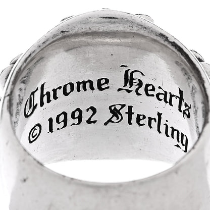 Chrome Hearts Sterling Silver Keeper Ring 63 10.5 5 of 5