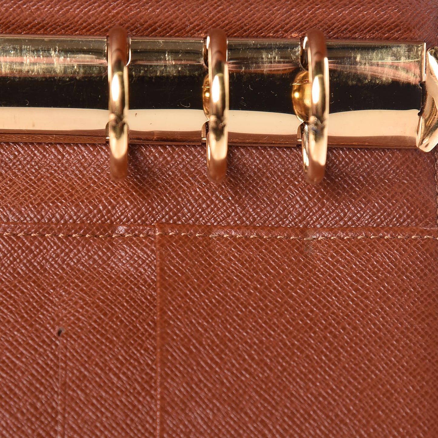Monogram Medium Ring Agenda Cover