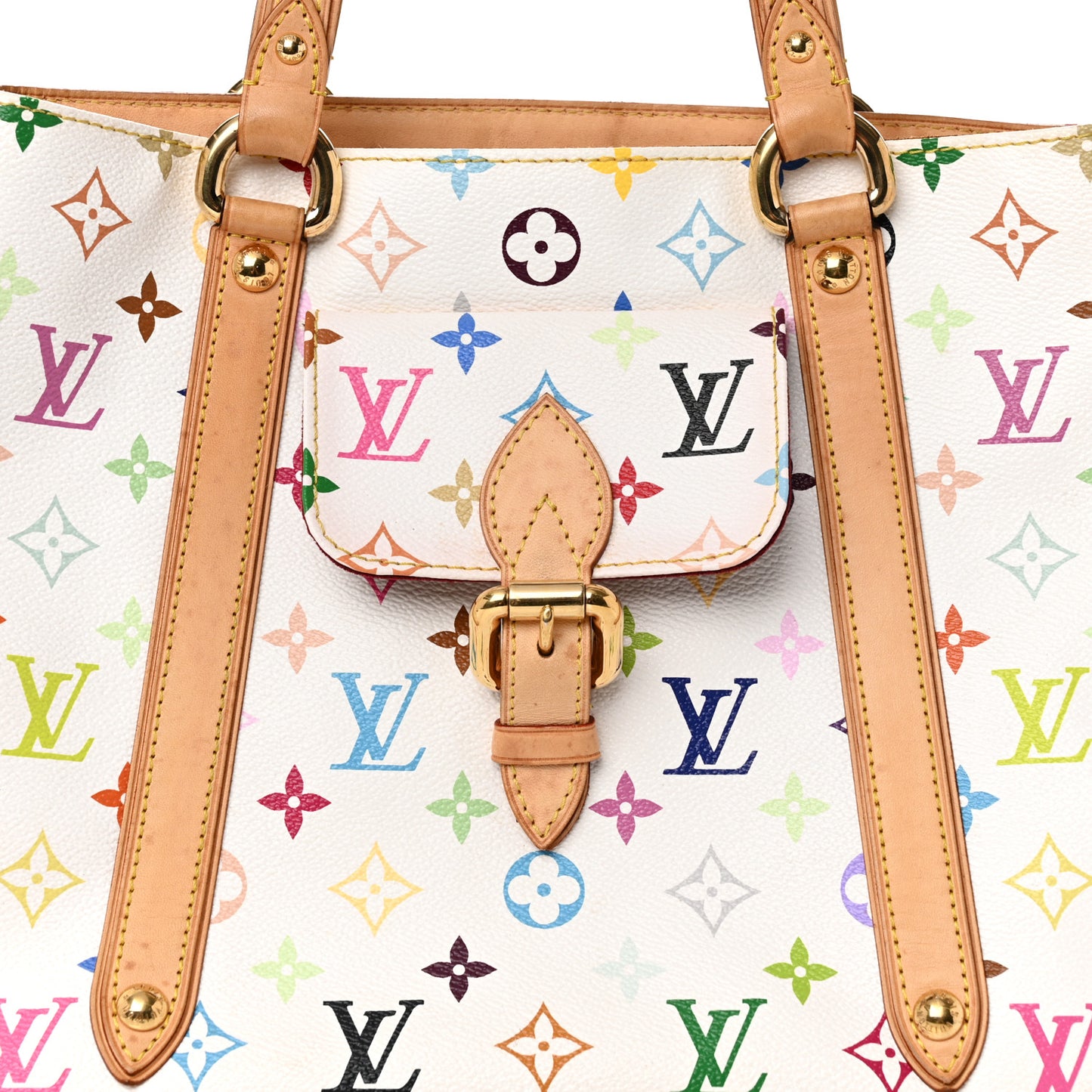 Monogram Multicolor Aurelia MM White