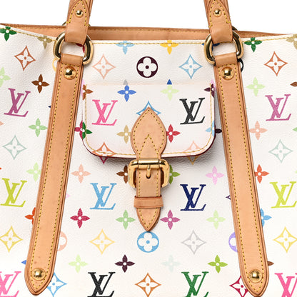 Louis Vuitton Monogram Multicolor Aurelia MM White 7 of 10
