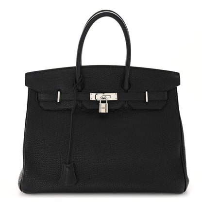 Hermes Fjord Birkin 35 Black 1 of 12