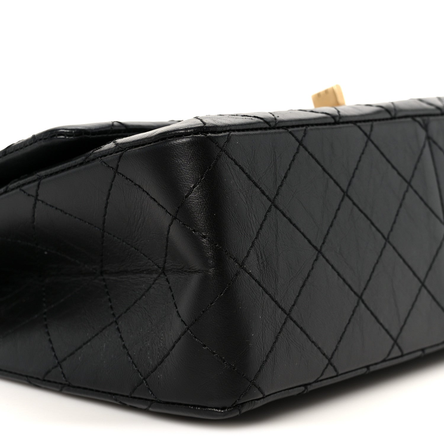 Chanel Aged Calfskin Quilted 2.55 Reissue 226 Flap Black 9 of 10