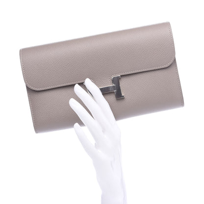 Hermes Epsom Constance Long Wallet Gris Asphalte 2 of 7