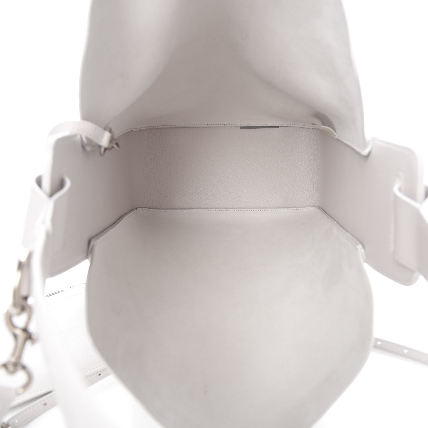 Balenciaga Grained Calfskin Medium 2.0 North South Shopping Tote White 4 of 11