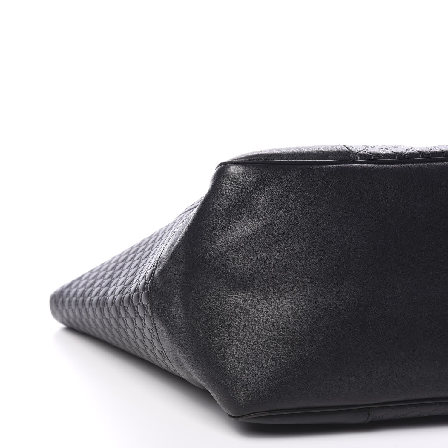 Gucci Microguccissima Bree Zippered Tote Black 7 of 9