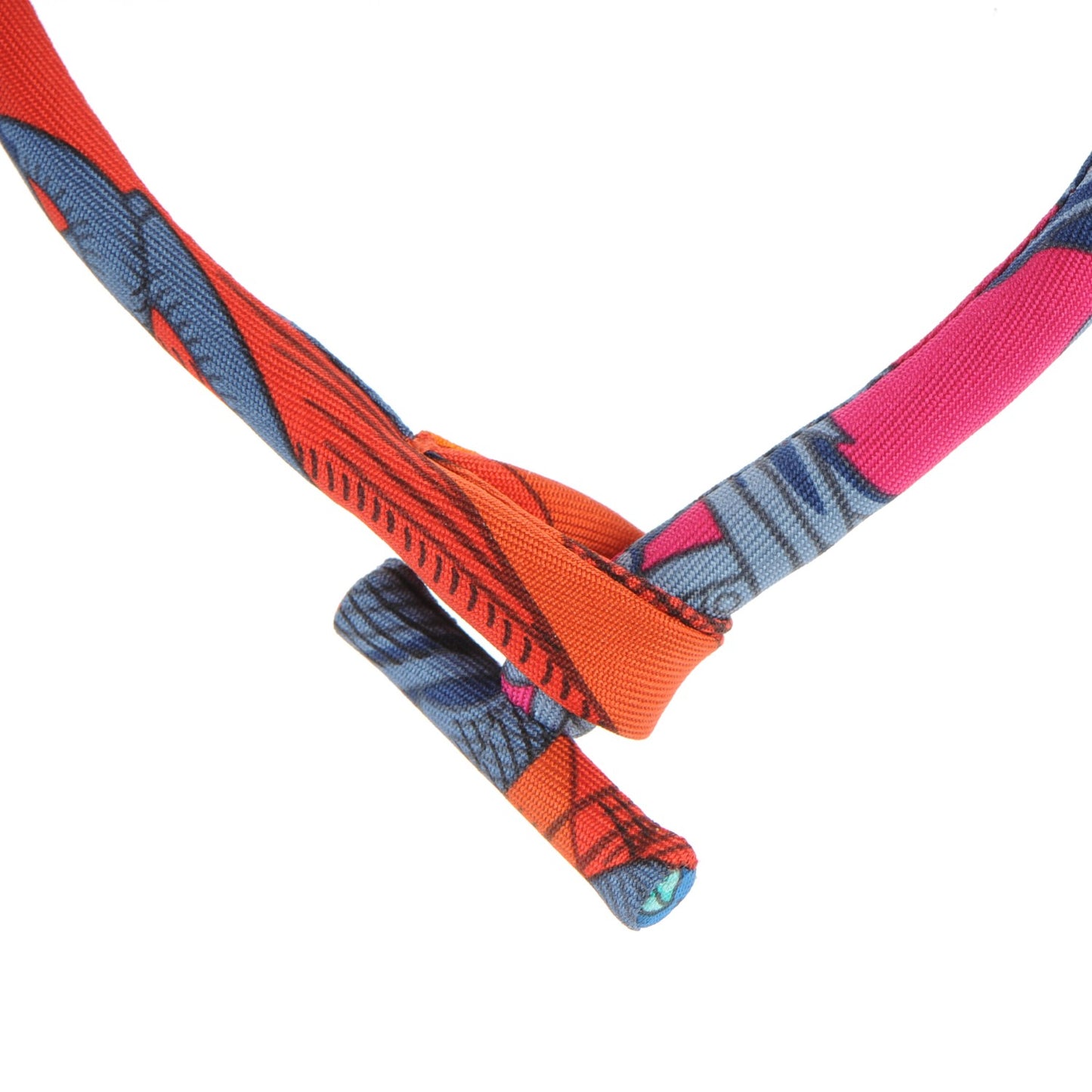 Silk Collier En Soie Petit H Necklace