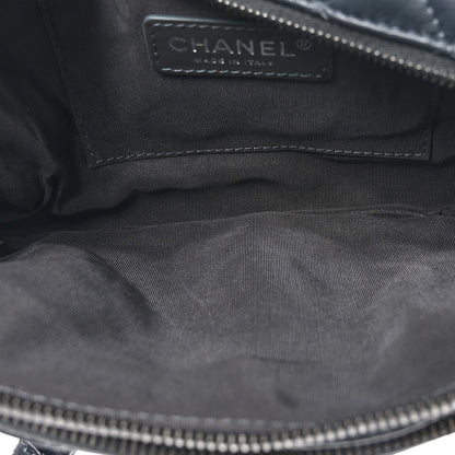 Chanel Calfskin Quilted Waist Bag Dark Grey 5 of 10