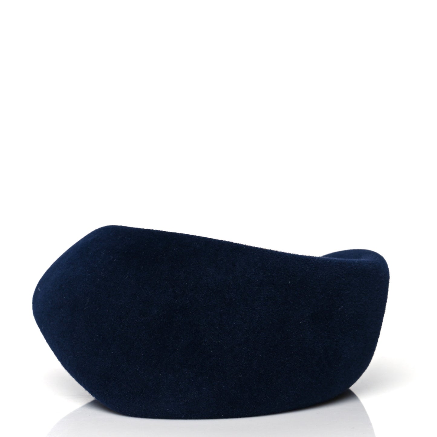 Velvet Beret Hat S Blue