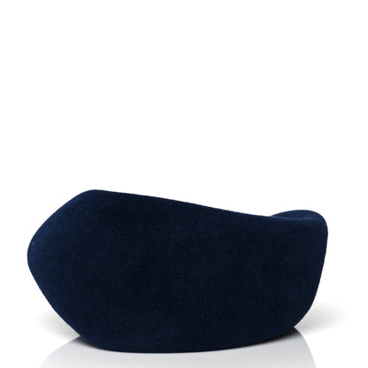 Gucci Velvet Beret Hat S Blue 2 of 7