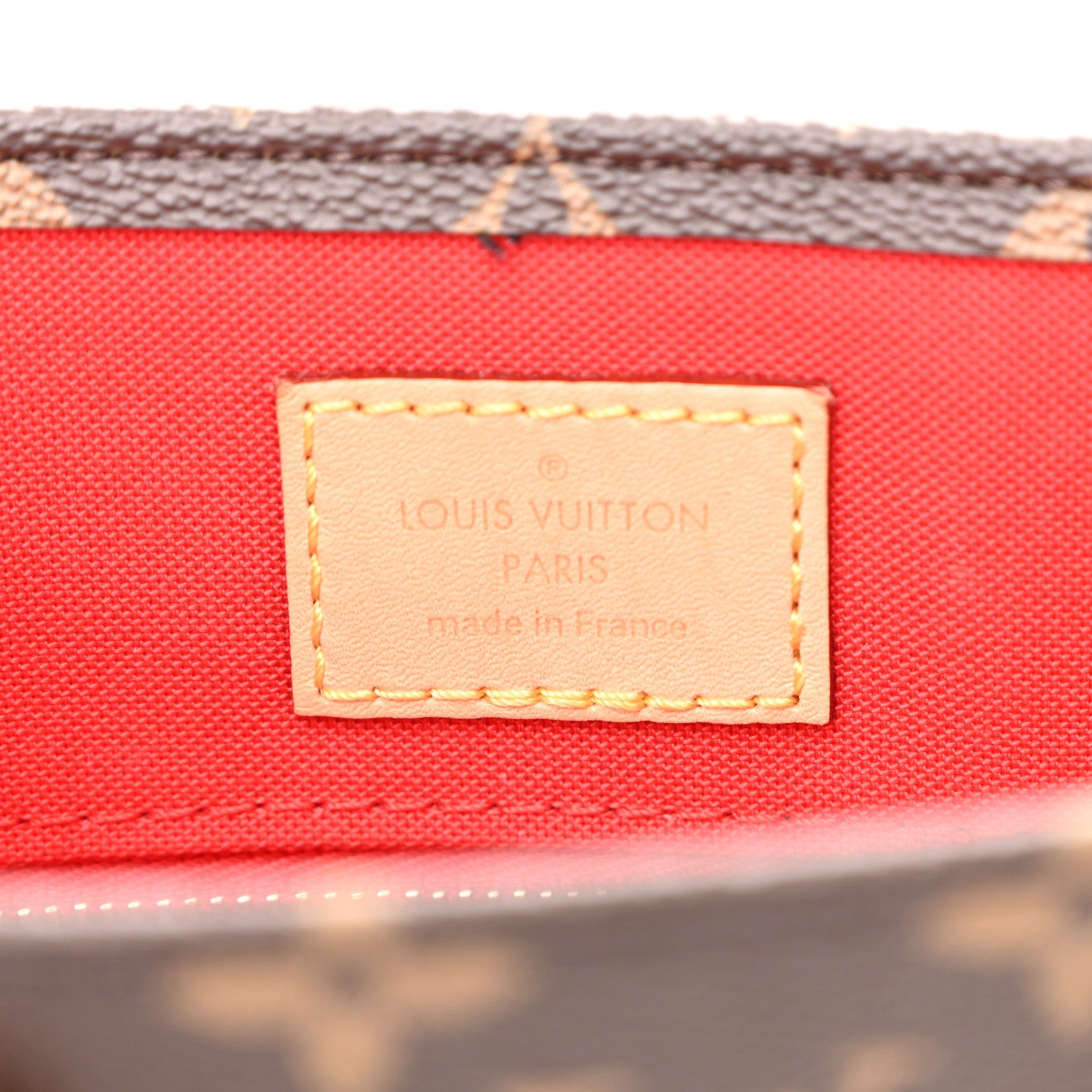 Louis Vuitton Monogram Sac Plat BB 6 of 10