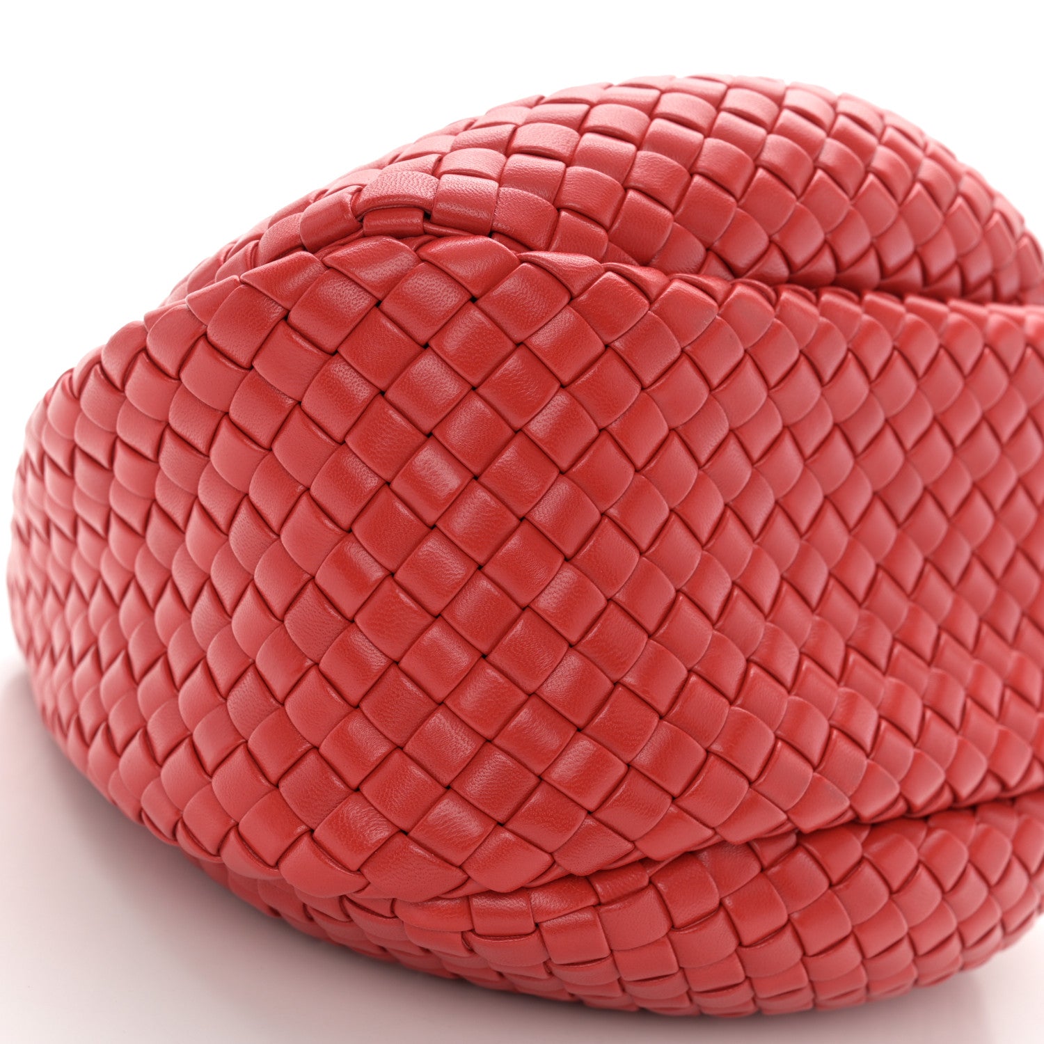 Bottega Veneta Nappa Intrecciato Mini Padded Jodie Red 8 of 9