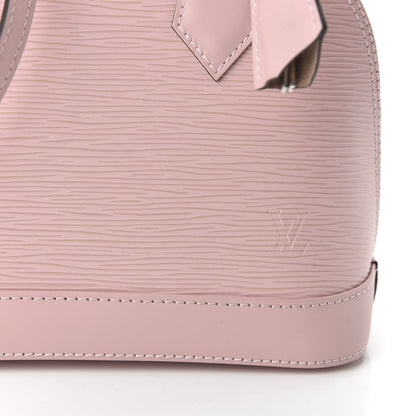 Louis Vuitton Epi Alma BB Rose Ballerine 9 of 10