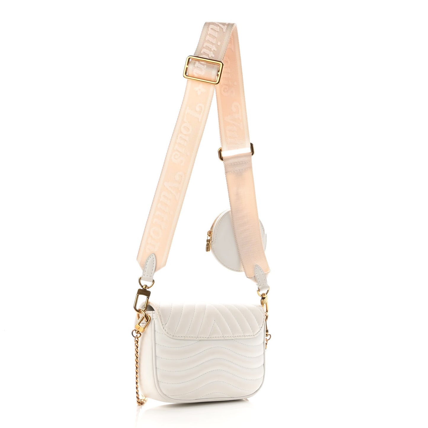 Calfskin New Wave Multi Pochette Snow