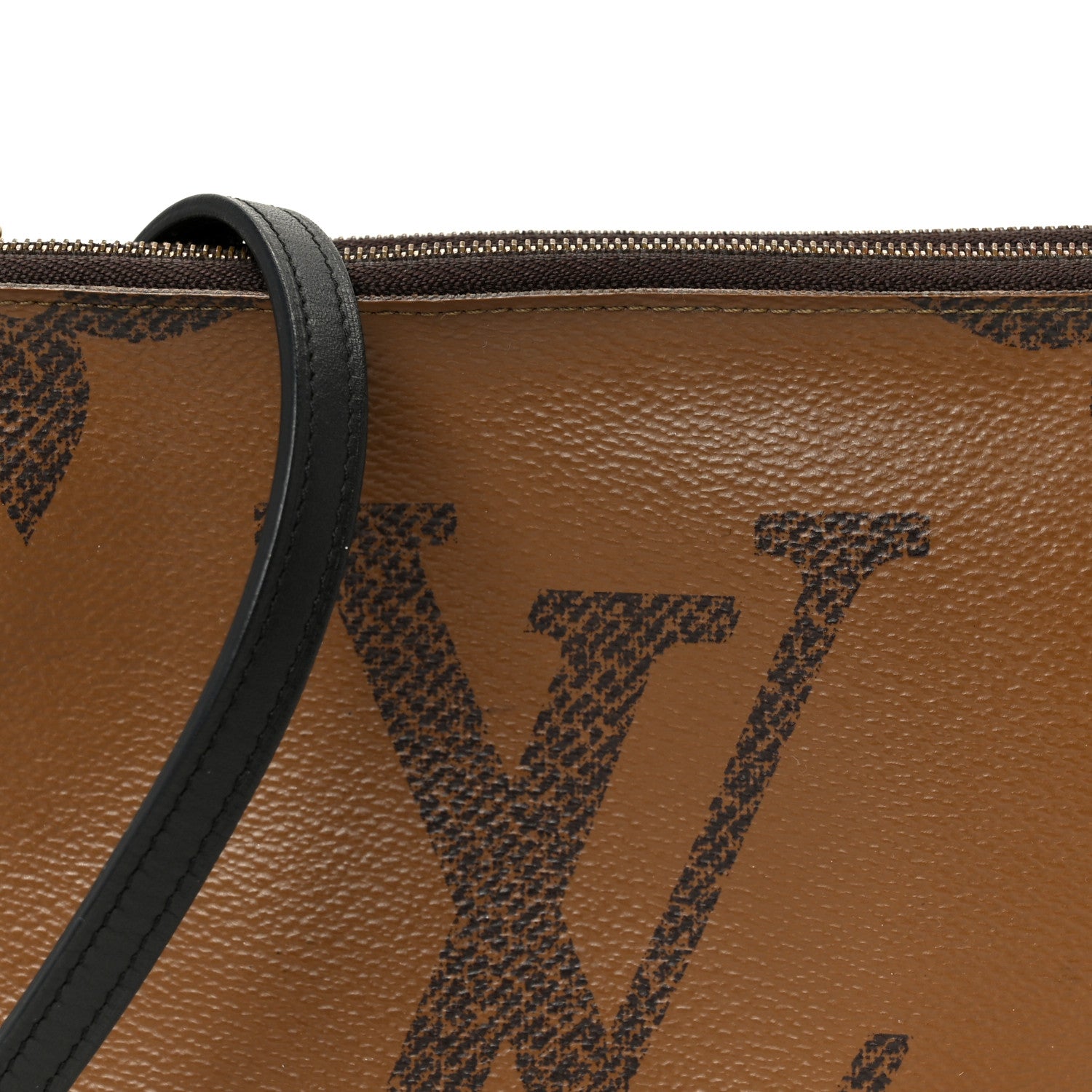 Louis Vuitton Reverse Monogram Giant Double Zip Pochette 9 of 11