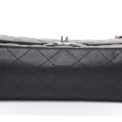 Chanel Caviar Quilted Medium Double Flap Black 7 of 11