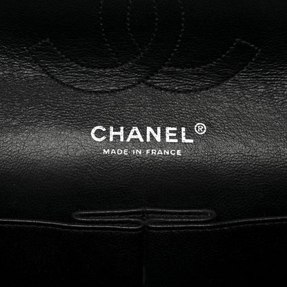 Chanel Patent Quilted Medium Double Flap Black 6 of 13
