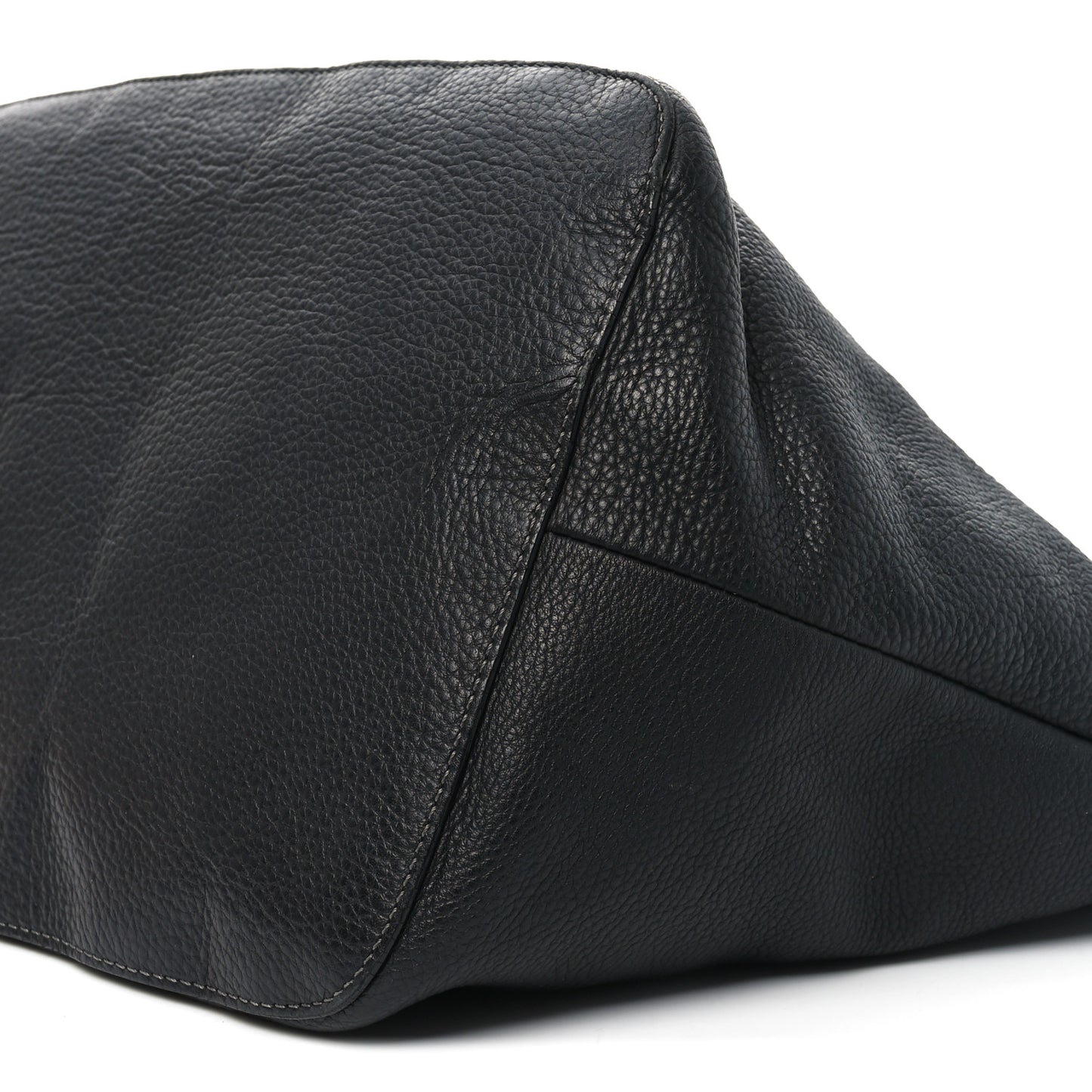 Calfskin Large New Marcie Tote Black