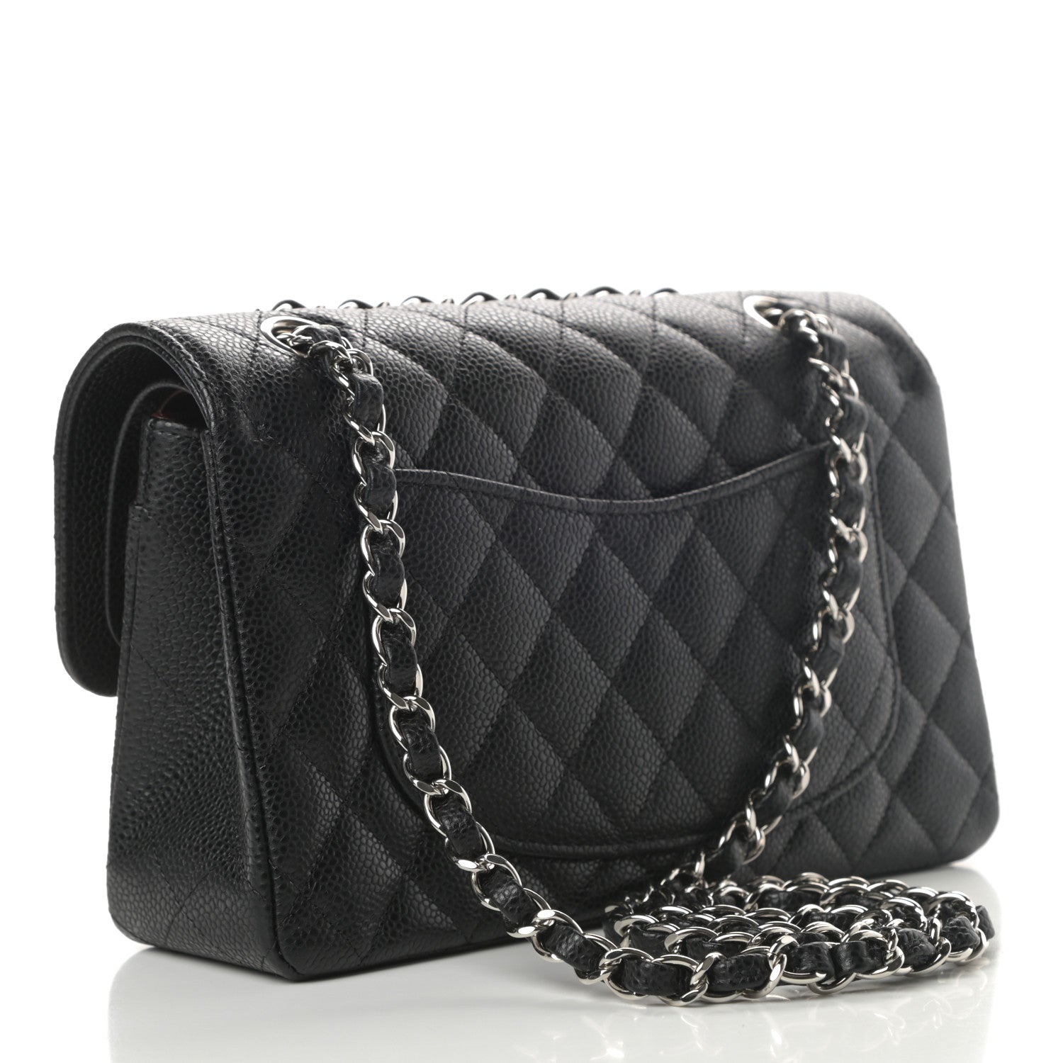 Chanel Caviar Quilted Small Double Flap Black 3 of 12