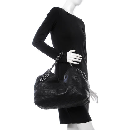 Chanel Calfskin Baby Coco Cabas Black 2 of 7