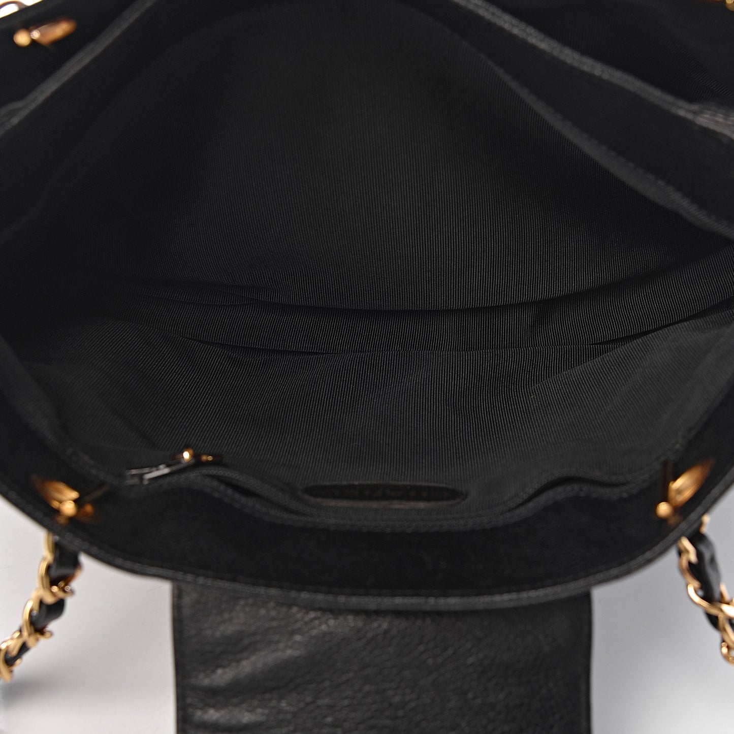 Caviar Shoulder Bag Black