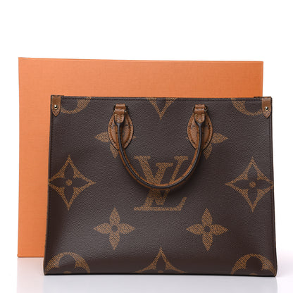 Louis Vuitton Reverse Monogram Giant Onthego MM 10 of 10