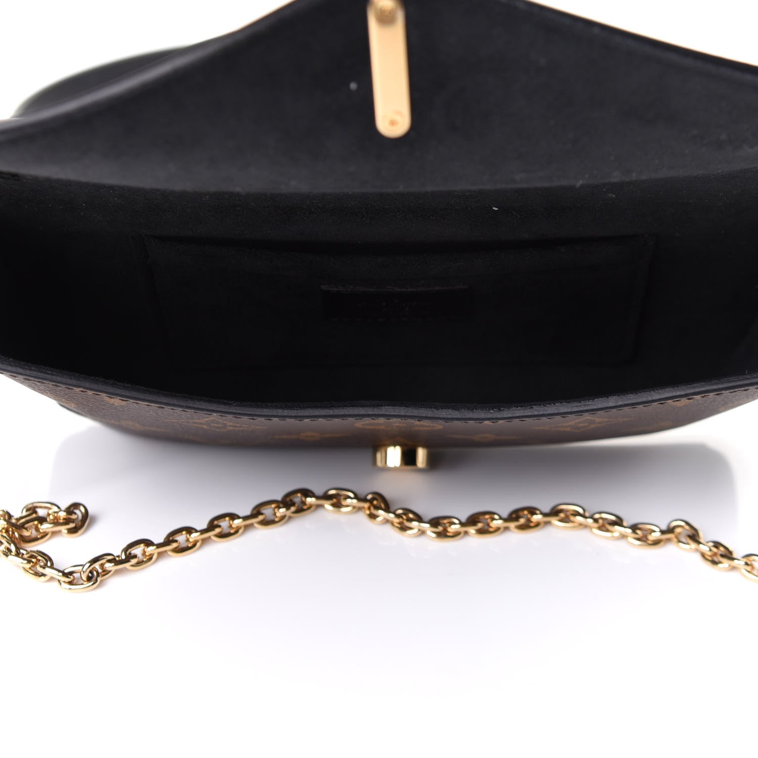 Louis Vuitton Monogram Padlock On Strap Black 4 of 10