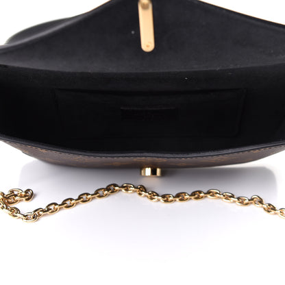 Louis Vuitton Monogram Padlock On Strap Black 4 of 10